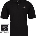 Черная мужская рубашка поло (INF020020) Callaway Driver