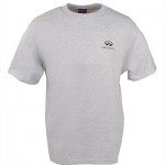 Мужская серая футболка (INF010001) Champion Cotton Jersey T-Shirt Silver