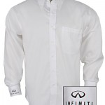 Мужская белая рубашка (INF030002) Mens Easy Care Buttondown Shirt White