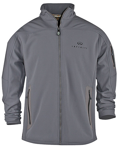 Мужская серая куртка (INF070002) Mens Soft Shell Tech Jacket Graphite